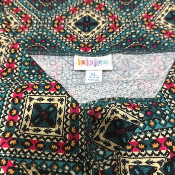 LuLaRoe Elephant print pencil skirt polyester/spandex blend. Size XL. Runs big. - Picture 2 of 5